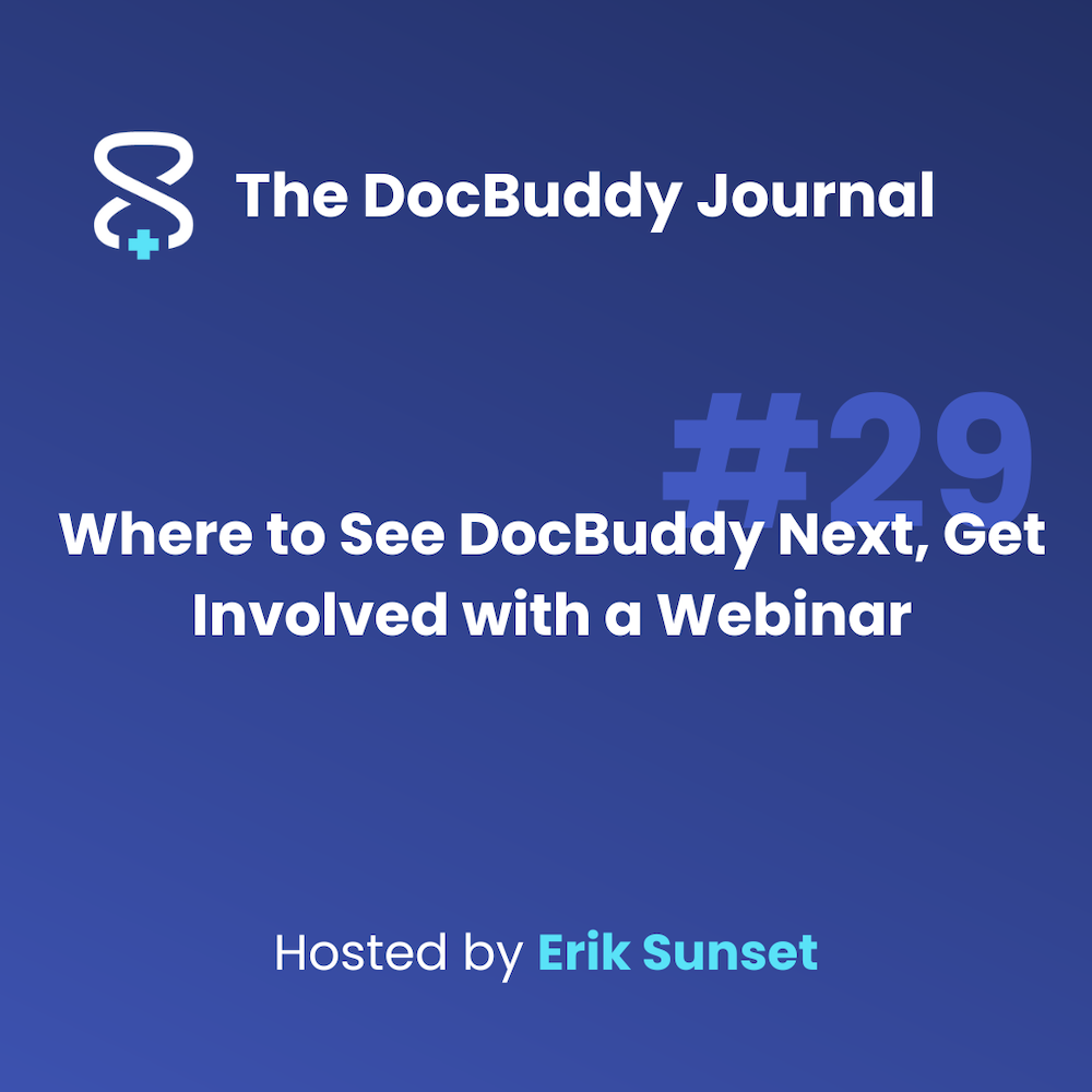 DocBuddy Events Recap, Fall Conferences, and Getting Involved with a Webinar