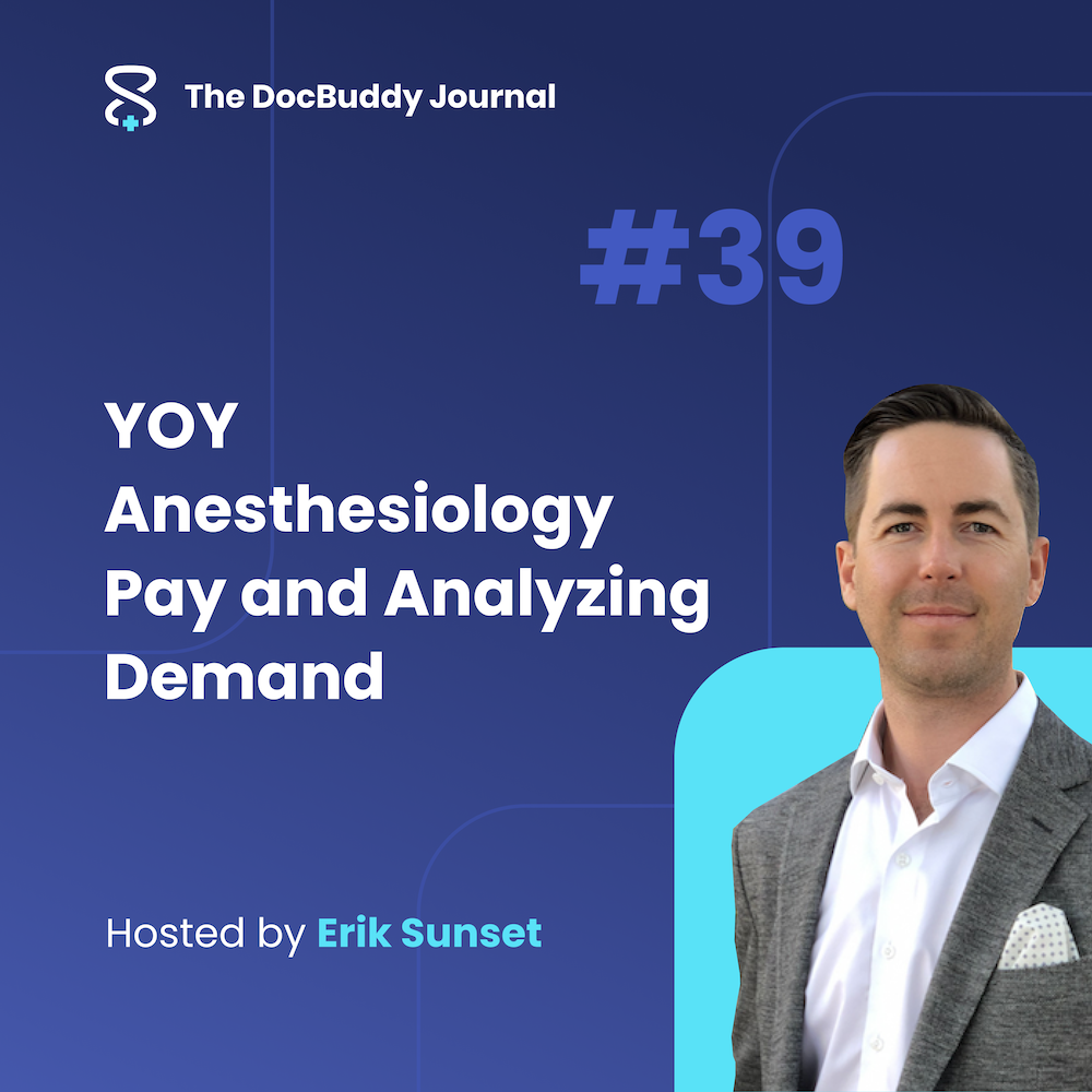 YOY Anesthesiology Pay and Analyzing Demand