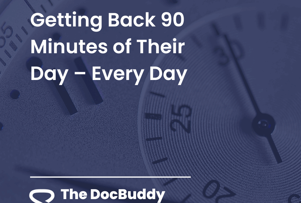 How Providers Are Getting Back 90 Minutes of Their Day – Every Day